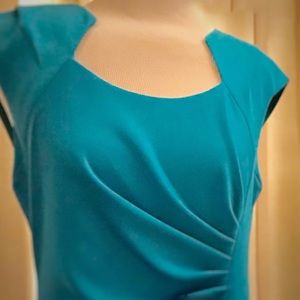Calvin Klein sz 8 Blue Sheath Party Dress